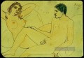 Autoportrait avec Nude 1902 sex Pablo Picasso